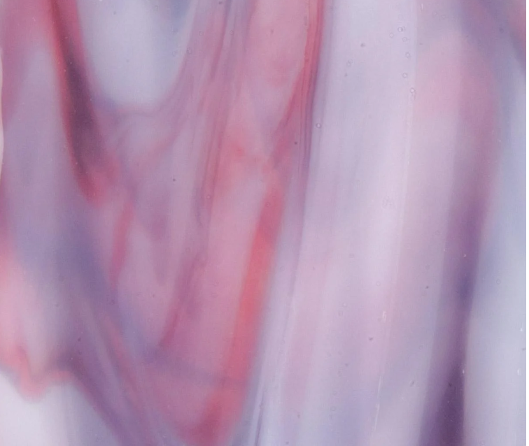 White, Deep Royal Purple, Cranberry Pink 3+ Color Mix, Single-rolled